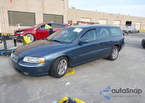 2006 Volvo V70 2.5T z USA, uszkodzony, nr VIN YV1SW592762580248